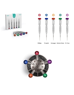 Set 5 giraviti refox alta qualità rice series rs-2 per riparazione smartphones - [RCRF2DSET]