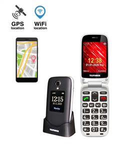 Cellulare telefunken s560 senior 2g gps nero a conchiglia - [TFKGSMS560B]