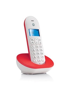 Telefono cordless dect motorola t101 rosso - [MOTT101HR]