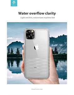Cover ocean 2 protezione trasparente per iphone 11 pro max - [DEOC65347T]