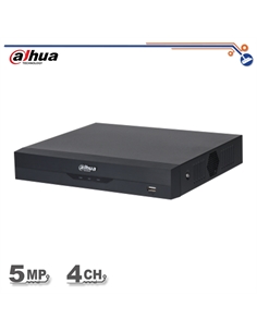 Dahua XVR5104HS-I3 XVR AI WizSense 4 canali HDCVI/CVBS/TVI/AHD,  canali IP 2 fino a 6 MP, AI coding, H.265+, H264 Risoluzione  v