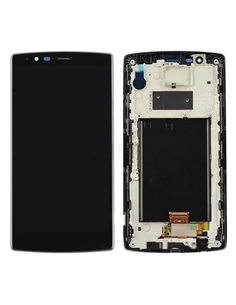Lcd originale per lg g4 h815 con frame nero - [RCLGG4LCDB]