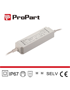 Alimentatore ip67 12v 24w 2a size:118*35*26mm - [PE67-24W12V]
