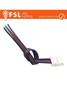 Connettore rapido end per strip 10mm led rgb - [FLRGB-END]