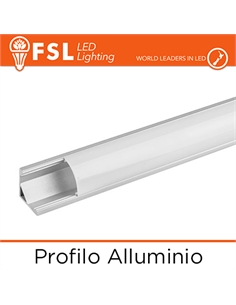 Barra  alluminio 6063 - angolare - 2m silver - [FLPA-ANG2M]