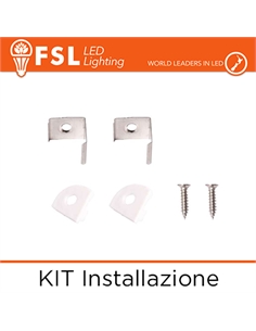 Accessori installazione per profilo angolare - [FLPAB-ANG2M]