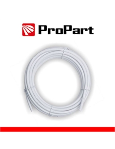 Rotolo cavo elettrico bipolare 25m h05vvh2-f2g 1.0mm bianco - [PECE2G1-25-W]