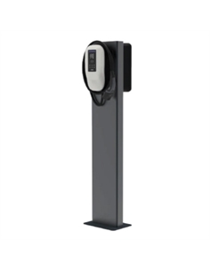Supporto da Terra in Acciaio per 1 o 2 Wallbox Stazioni di Ricarica, compatibile con Dazebox C, Dazebox Home T e Home S - [SKU-D