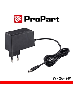 Alimentatore switching tensione costante 12vdc 2a (24w) - [PEA18V-12V2A]