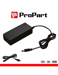 Alimentatore switching tensione costante 12vdc 3a (36w) - [PEA25V-12V3A]