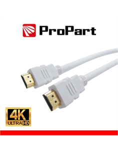 Cavo HDMI 2.0 High Speed 4K 3D con Ethernet 1.5m SP-SP BIANC - [TR-H15SS-W]