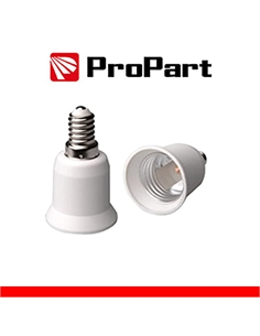 Adattatore per lampada da e14 a e27 - 2a 250v - 40w max - [PEL1427]