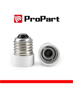Adattatore per lampada da e27 a e14 - 2a 250v - 40w max - [PEL2714]