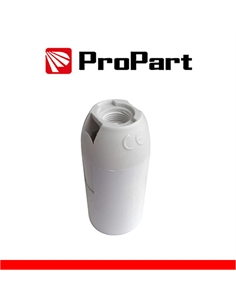 Portalampada E14 2A 250V x cavo 0.5-1.5mm2 40w bianco - [PEL502053-W]