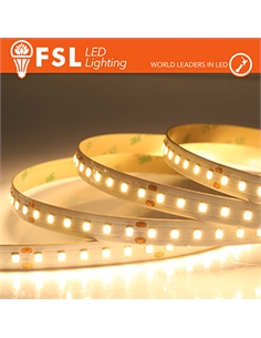 Striscia led 5m ip20 2835 24v - 12w/m 120led/m 3000k - [FLS1224V20IP30K]