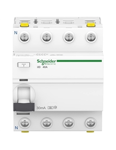 Interruttore differenziale puro iID B-SI 4P 40A 30mA, tipo A, Gamma Acti9 - [SNR-A9Z21440]