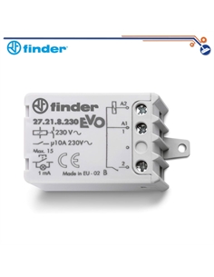 Serie 27 - Relè ad impulsi Interruttore unipolare 1 NO, AC - [FIN-272182300000]