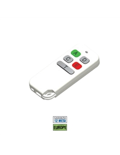 Telecomando 5 tasti wireless bidirezionale LT5, compatibile con le centrali ibride P16, P32, P64 o serie PAS con espansione wire 2