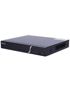NVR per telecamere IP gamma B2 4CH fino a 8Mpx, Larghezza di banda 80Mbps, Uscita HDMI 4K e VGA 1 HD 3.5" SATA3.0 fino a 10 TB (