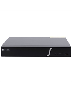 NVR per telecamere IP gamma B2 4CH fino a 8Mpx, Larghezza di banda 80Mbps, Uscita HDMI 4K e VGA 1 HD 3.5" SATA3.0 fino a 10 TB ( 2
