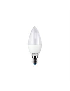 Lampada LED 8W 650lm E14 ad oliva classica 230V Bianco Freddo 6400K, non dimmerabile - [LMO-OL308WE14BF]