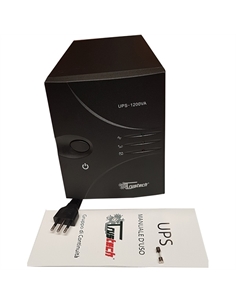 Gruppo di continuità UPS 1200VA 720Watt, 3x Bipasso 10-16A/Schuko - [TRU-UPS1200VA] 2