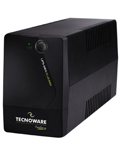 Gruppo di Continuità ERA PLUS, 2 Schuko, Software, Protezione Blackout e Sbalzi tensione per PC, Modem, Videosorveglianza, Punto