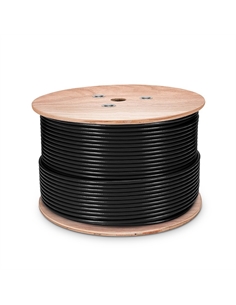 Matassa cavo rete LAN UTP CAT5e per esterno 4coppie x 0.51mm CCA, ISO/IEC11801 EIA/TIA568 (matassa 305mt) - [KIX-UTPCAT5-OUT305C