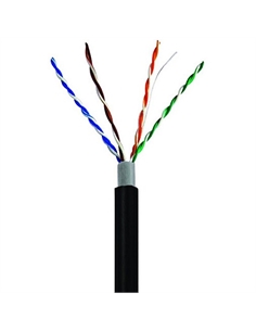 Matassa cavo rete LAN UTP CAT5e per esterno 4coppie x 0.51mm CCA, ISO/IEC11801 EIA/TIA568 (matassa 305mt) - [KIX-UTPCAT5-OUT305C 2