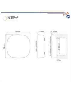 SELETTORE A CHIAVE KEY (CHIAVI  01) - [YKE-900EGS101] 2