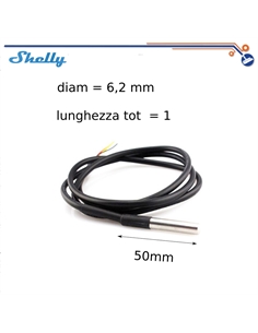 Shelly Temperature Sensor (1m) - Sonda temperat 1m - [SH-T1] 2