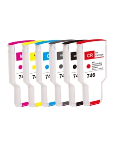 300ml  yellow reg pg com designjet z6,z9,24,44-zoll ps p2v79a - [HP746Y]