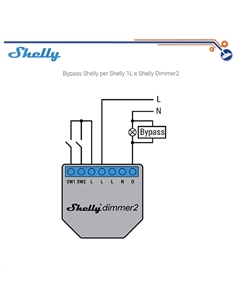 Shelly Bypass per Shelly Dimmer - [SH-BYPASS] 2