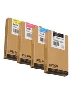 220ml dye compa pro7400,7450,9400,9450-c13t612400 yellow - [ART6124Y]