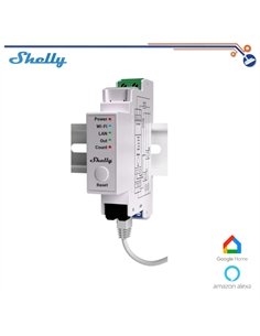Shelly Pro EM 50A - Contatore energ. intel. DIN + 2 pinze50A - [SH-PROEM50]