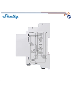 Shelly Pro 3EM 120A - Contatore energia DIN + 3 pinze120A - [SH-PRO3EM120] 2