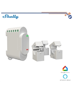 Shelly 3em - contatore energia wi-fi + 3 pinze amperometriche da 120a - [SH-3EM]