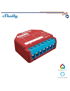 Shelly plus 1pm - smart relay 16a  ac/dc wifi/bt + pm - [SH-PLUS1PM]
