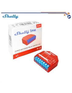 Shelly plus 1pm - smart relay 16a  ac/dc wifi/bt + pm - [SH-PLUS1PM] 2
