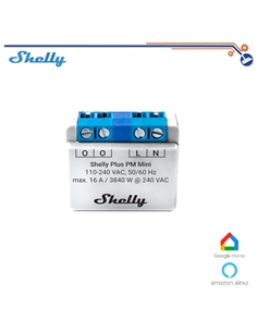 Shelly Mini Plus PM - Smart Relay 16A AC WiFi/BT + PM - [SH-MINIPPM]