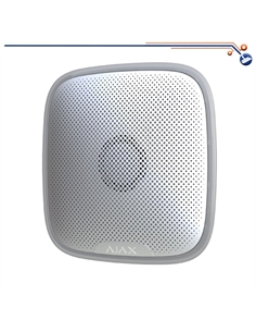 StreetSiren Sirena per esterni, senza fili 868 MHz, pressione sonora massima 113 dB, indicatore LED, alimentazione 12 VDC/ 4 pil