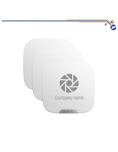 Brandplate for StreetSiren DoubleDeck Pack 10 coperchi personalizzabili per sirena da esterni, adatto per uso esterno, colore bi