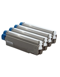 Yellow compatible oki es2232/es2632/es5460mfp-6k 43865729 - [OKIES5460Y]