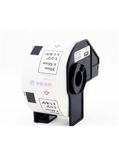 White 39mmx48m compa brother p-touch ql500,550,570,580,710 - [NCDK11220]