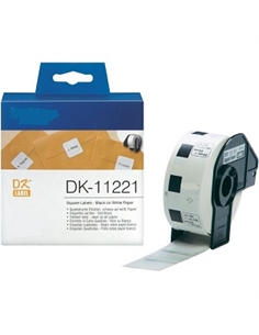 White 23mmx23mm 1000psc for brother p-touch ql1000 1050 1060 - [NCDK11221]