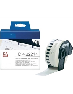 White 12mmx30.48m  for brother p-touch ql1000 1050 1060 - [NCDK22214]