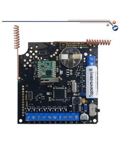 ocBridge Plus Modulo ricevitore per connettere 100 dispositivi Ajax e 8 zone di allarme a sistemi di sicurezza cablati e ibridi 