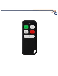 Telecomando 5 tasti wireless bidirezionale LT5, compatibile con le centrali ibride P16, P32, P64 o serie PAS con espansione wire