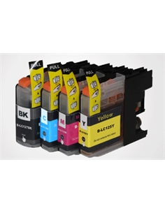 30ml com for brother dcp-j4110w,mfc-j4410,j4510,j4610,j4710d - [ARLC127XLBK]