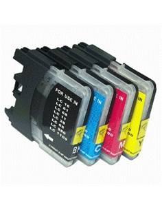 24ml black compa brother lc61,lc980, lc1100, lc985 - [ARLC1100/985BK]